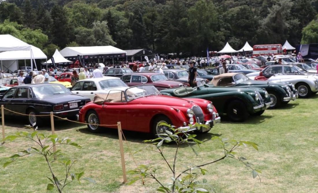 Exhiben 500 autos clásicos en Concurso Internacional de Elegancia de Huixquilican