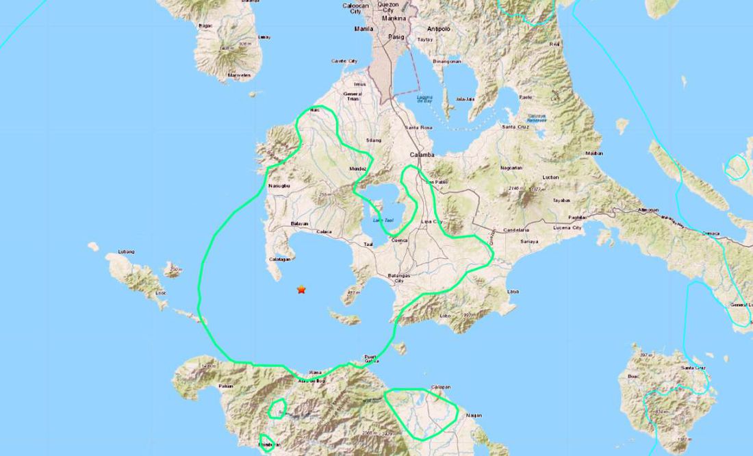 Sismo de magnitud 6.2 sacude Filipinas