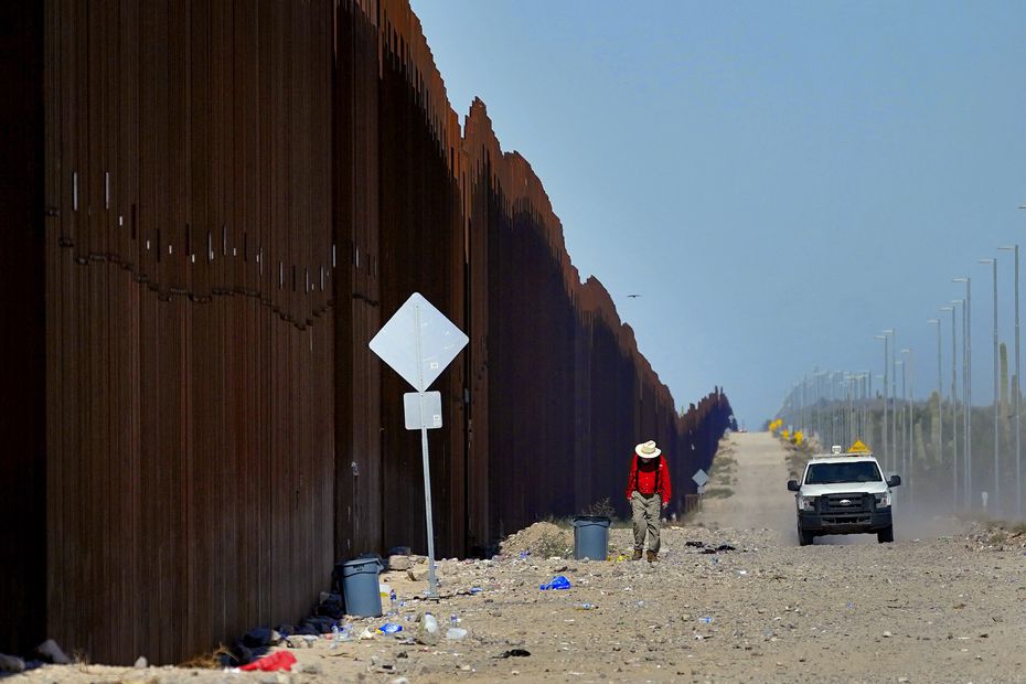 Valla fronteriza en Arizona. Foto: AP Foto/Matt York, Archivo