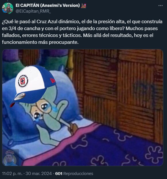 Los mejores memes del Pumas vs Cruz Azul - Foto: Especial