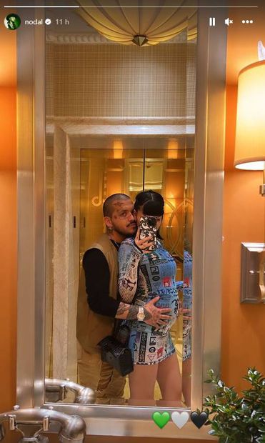 Noda y Cazzu presumen su embarazo. Foto: Instagram nodal