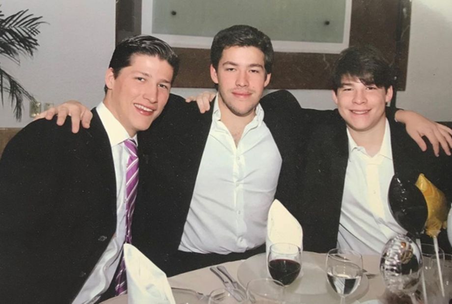 Alejandro, Diego y Sebastián son los tres hijos que el actor tuvo con Mary Paz Banquells. Foto: Archivo