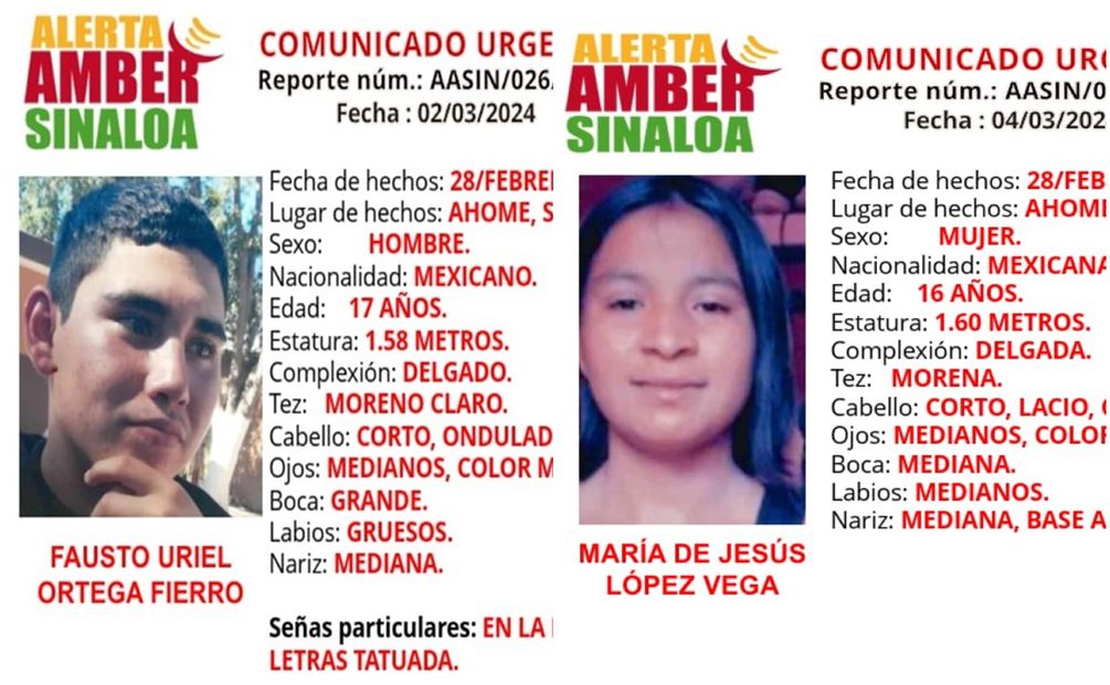 Desparecidos en Sinaloa. Foto: Especial