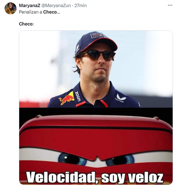Los memes que dejó el segundo lugar de Checo Pérez en el GP de Arabia Saudita