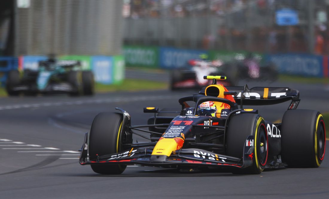 Checo Pérez terminó séptimo en la P2 del Gran Premio de Australia; Verstappen y Alonso los más rápidos