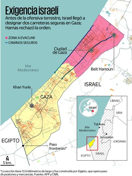 Israel planea ofensiva de “amplia gama” en Gaza