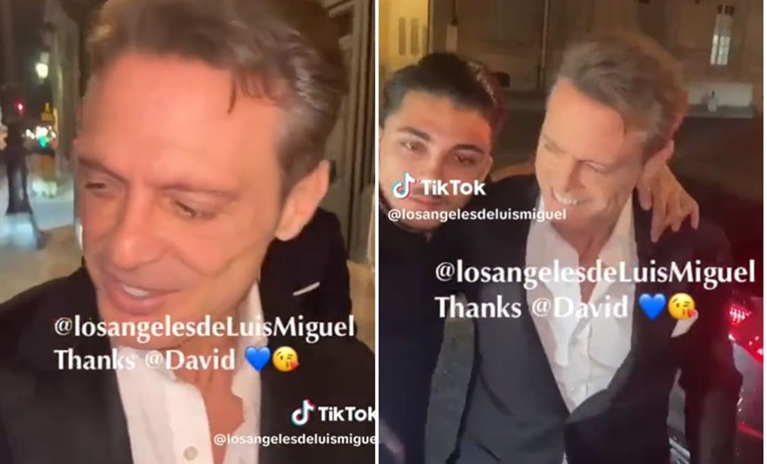 TikTok: Fans encuentran a Luis Miguel en París, así reacciona el cantante