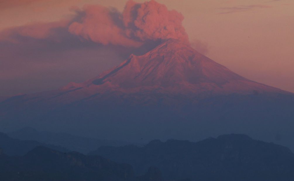 Volcán Popocatépetl Foto: Cuartoscuro