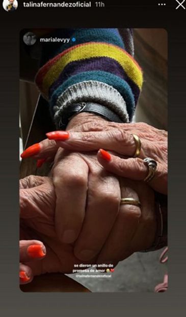 La pareja se amaba tanto que él le obsequió un anillo de promesa. Foto: Instagram