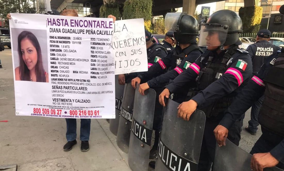 Familiares de Diana Peña exigen ver videos de la caseta Chamapa - Lechería