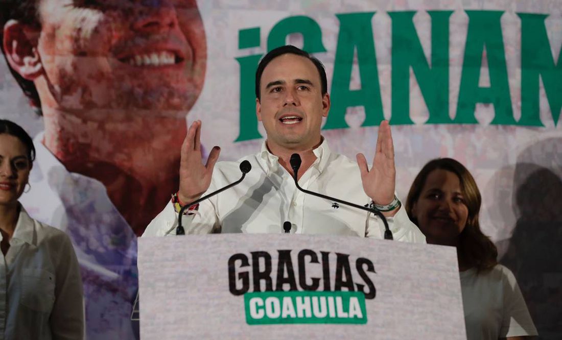  Oposición celebra y felicita a Manolo Jiménez por su virtual victoria en Coahuila