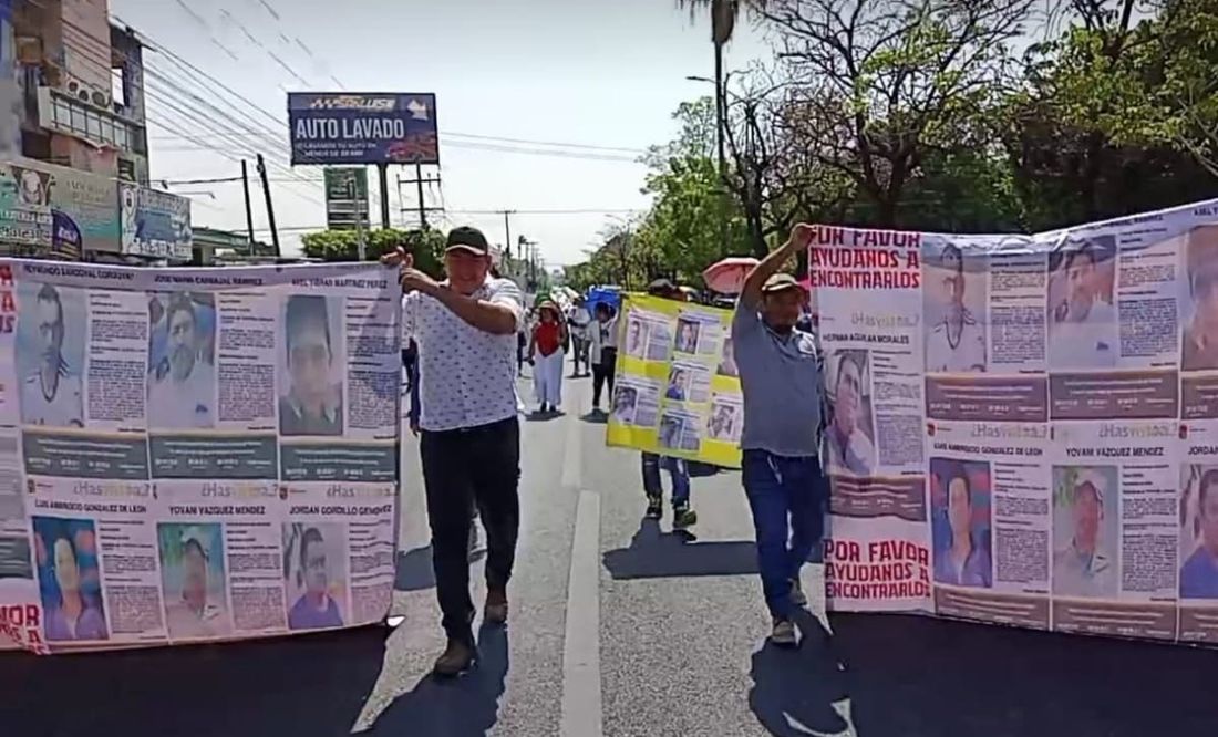 Familiares de 7 hombres desaparecidos en Chiapas exigen su búsqueda y localización con vida