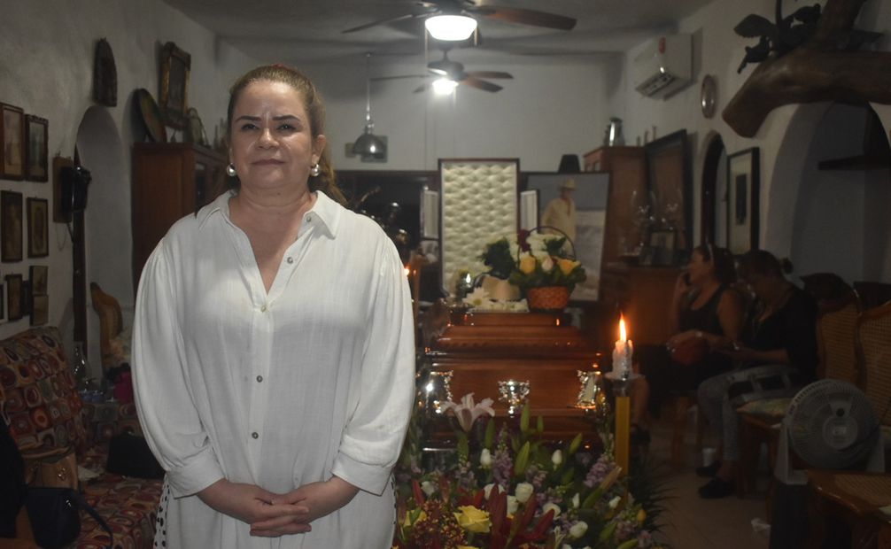 Margarita Portillo, la cuarta esposa del fallecido actor Andrés García. Foto: Armando Pereda/El Universal