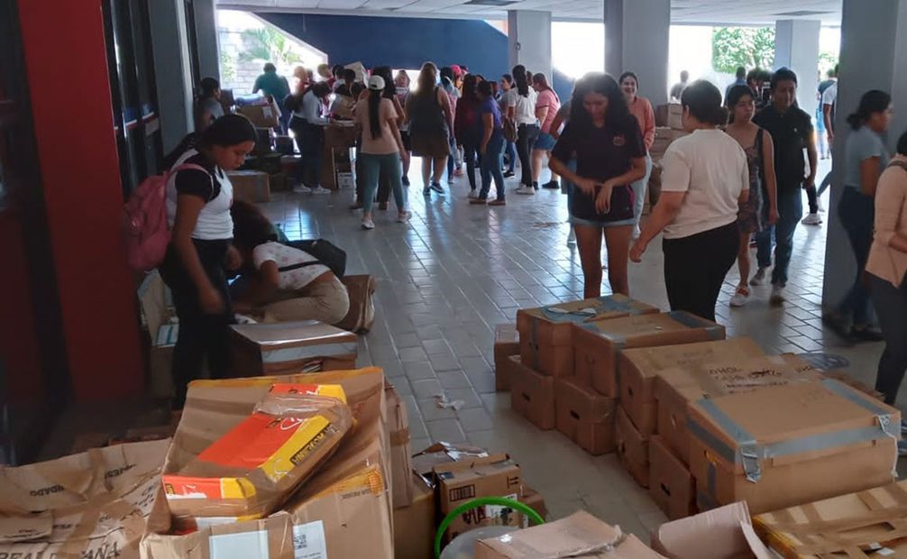 LA UNAM llamó a la comunidad puma y a la sociedad en general, a seguir apoyando a los pobladores de Acapulco. Especial.