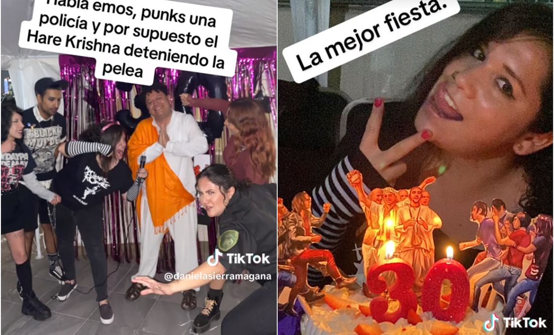 Emos vs Punks: Joven festeja su cumpleaños con temática del histórico momento en Insurgentes