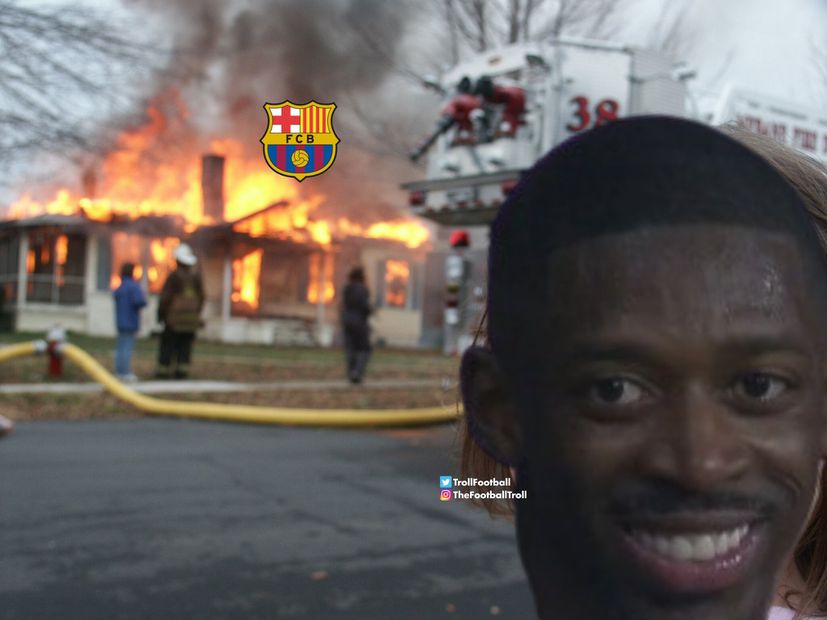 Los mejores memes de la eliminación del Barcelona - Foto: Especial