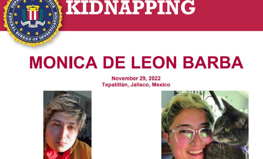 FBI ofrece recompensa para hallar a latina secuestrada en México en 2022