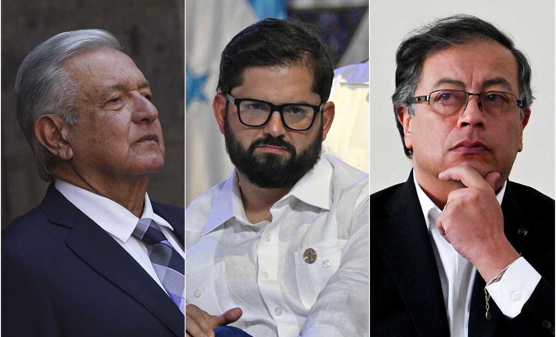 AMLO, Boric y Petro buscan transferencia de presidencia de la CELAC a Perú