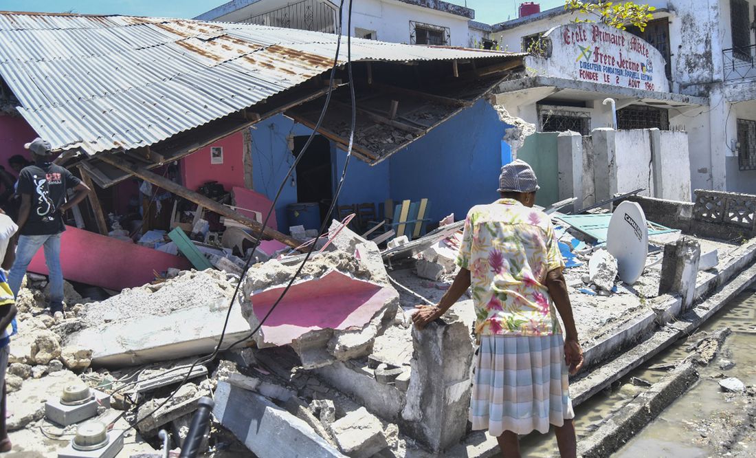 Sismo de 4.9 en Haití causa al menos dos muertos