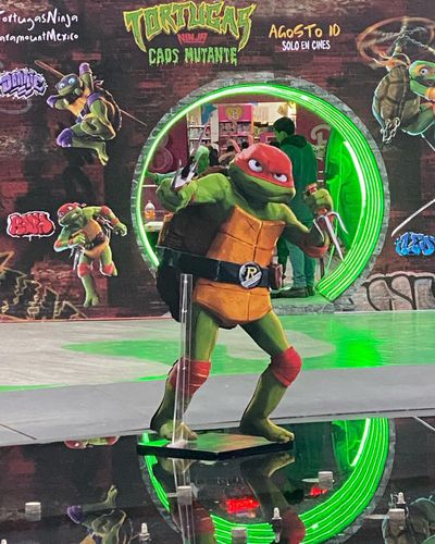 Visita el mundo de las Tortugas Ninja en esta divertida exposición