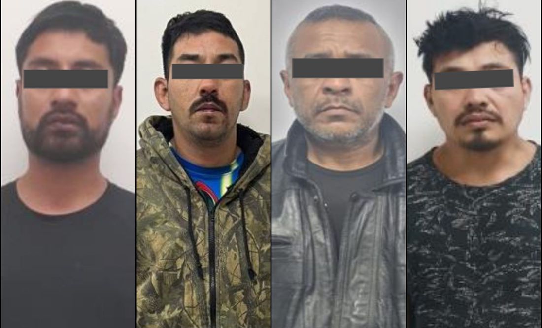 Detienen a 4 por secuestrar a taxista para que los llevara a plagiar a una persona en Nuevo León