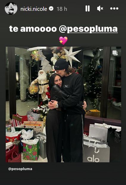 La argentina le declaró su amor al mexicano. Foto: Instagram