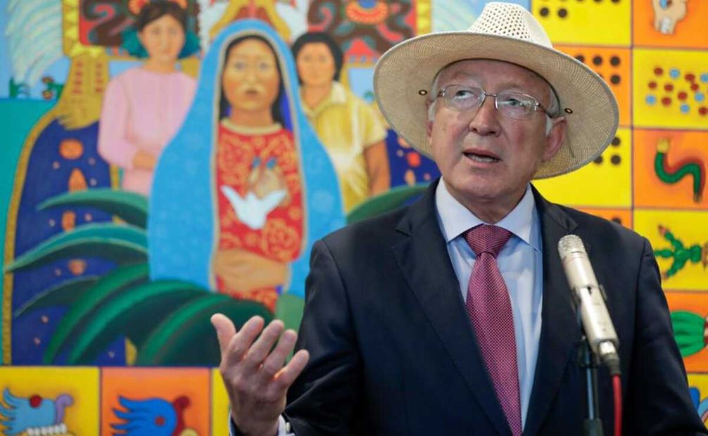 Ken Salazar, embajador de Estados Unidos en México. Foto: Diego Simón Sánchez / EL UNIVERSAL