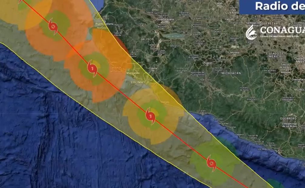 SMN prevé formación de huracán "Beatriz" para mañana