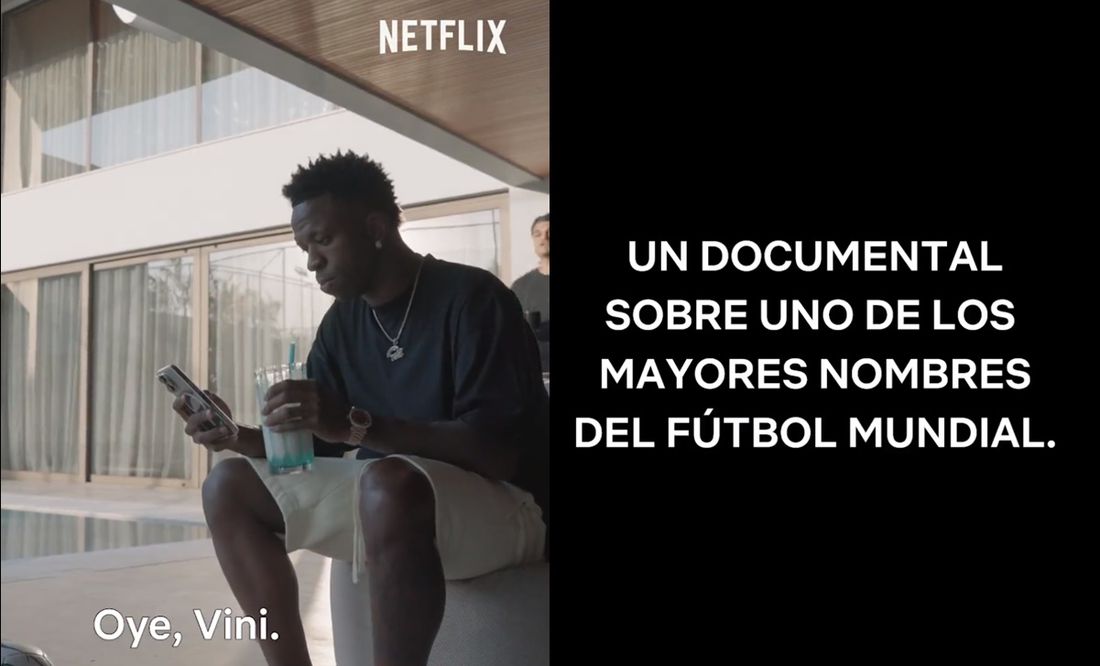 Vinicius Jr será el protagonista de un documental que lanzará Netflix