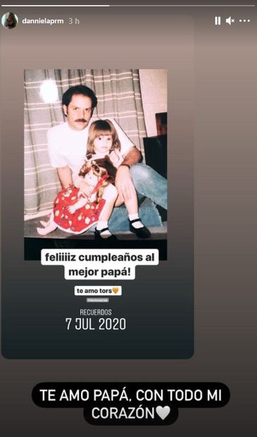 Héctor Parra pasa su cumpleaños en la cárcel; su hija Daniela lo recuerda