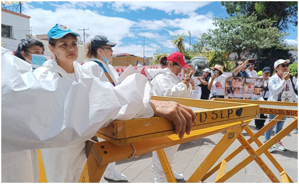 Madres buscadoras de SLP. Foto: 
<p>Xochiquetzal Rangel/ EL UNIVERSAL