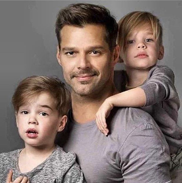 Así creció Matteo Martin, el hijo de Ricky Martin (Fuente Instagram @ricky_martin_serbia)