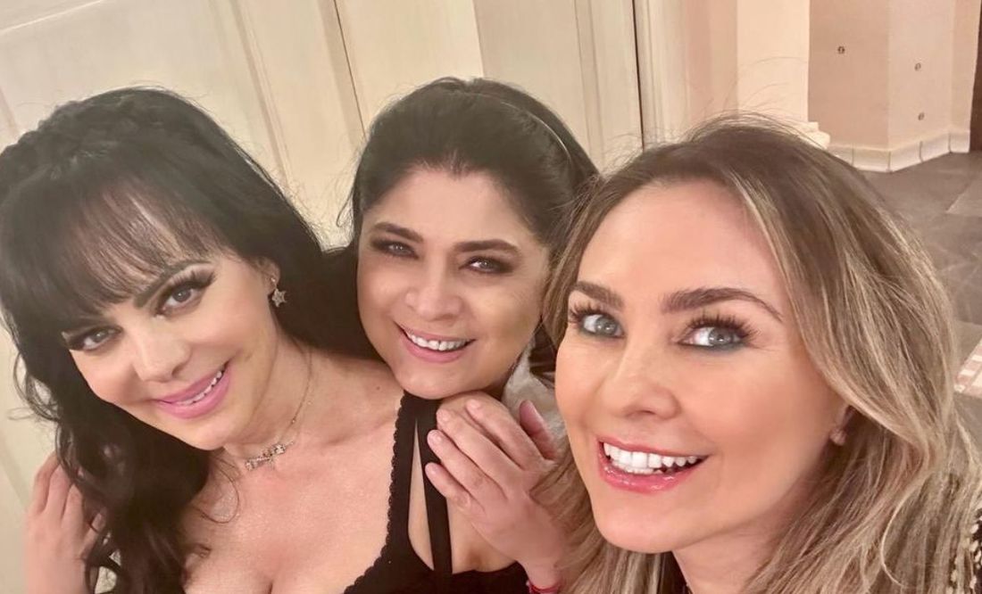 Cumbre de reinas de las telenovelas: así fue el encuentro entre Aracely Arámbula, Victoria Ruffo y Maribel Guardia