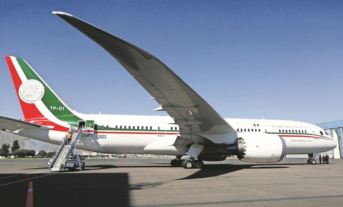 Alistan esta tarde la salida de México del avión presidencial, tras ser vendido a Tayikistán
