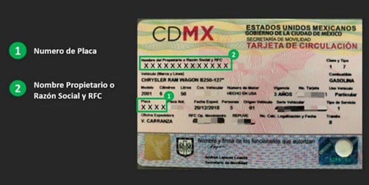 ¿Cómo hacer el pago y refrendo de la tarjeta de circulación 2021 en CDMX?