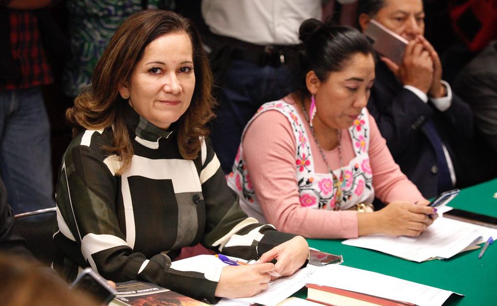 Diputada de Morena, Agustina Vigil Hernández propone un día de descanso remunerado por menstruación para mujeres. Foto: Especial