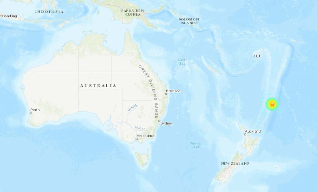 Terremoto de magnitud 7.3 sacude Nueva Zelanda; alertan por riesgo de tsunami
