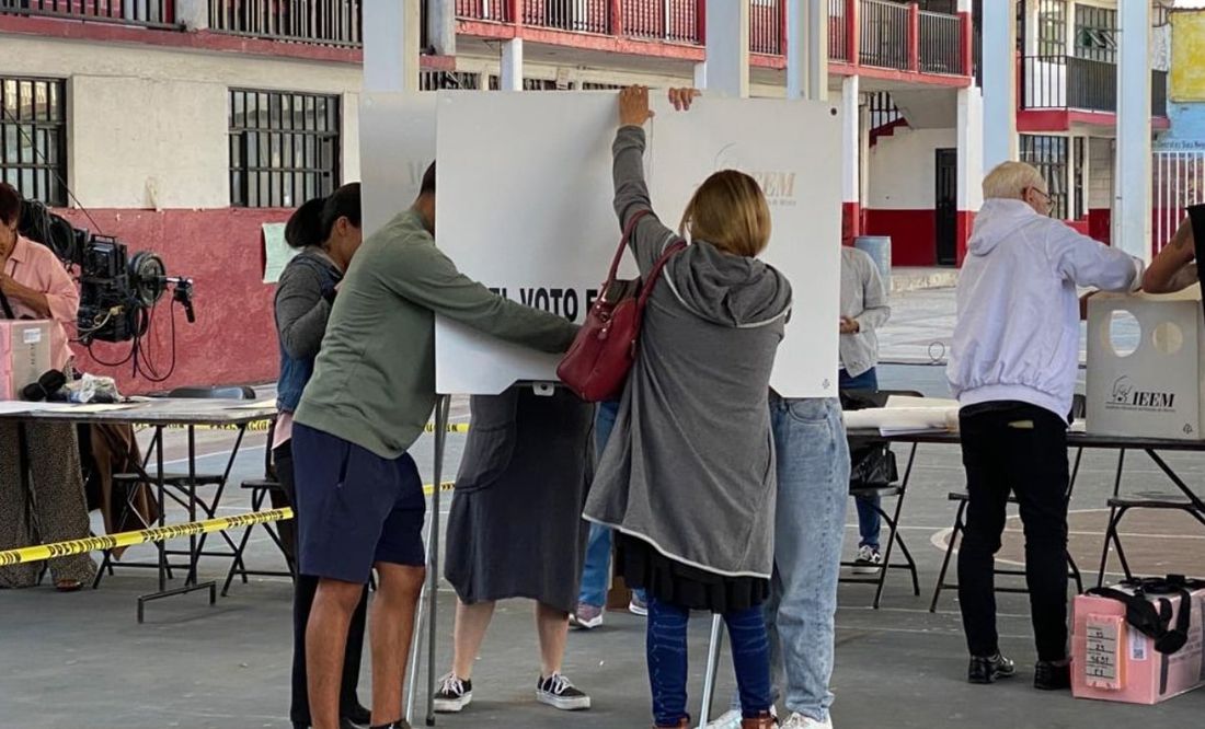 Arranca jornada electoral en Edomex; más de 12 millones de electores emitirán su voto en 20 mil casillas