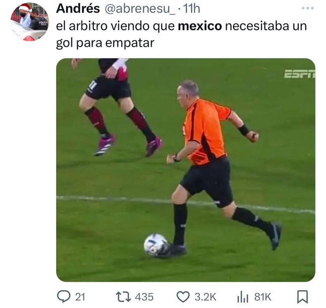 Los memes del sufrido triunfo de México ante Honduras - Foto: Especial