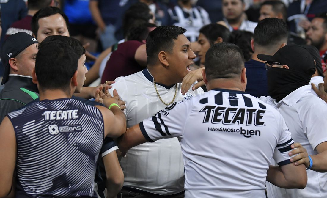 Rayados confirma la detención de siete aficionados por conato de bronca en el Estadio BBVA