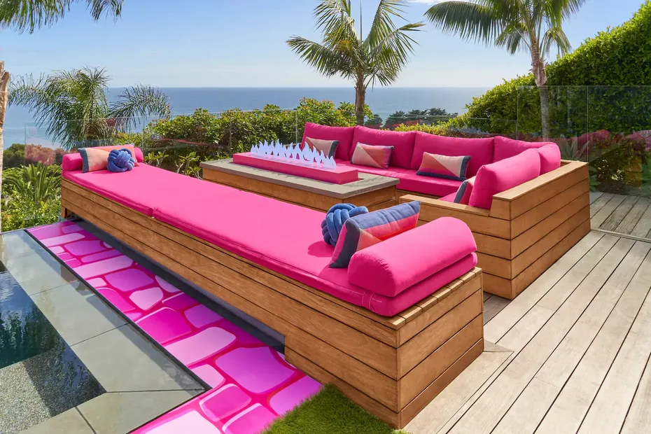 La Dreamhouse tiene piscina y habitaciones al aire libre. Foto: Airbnb