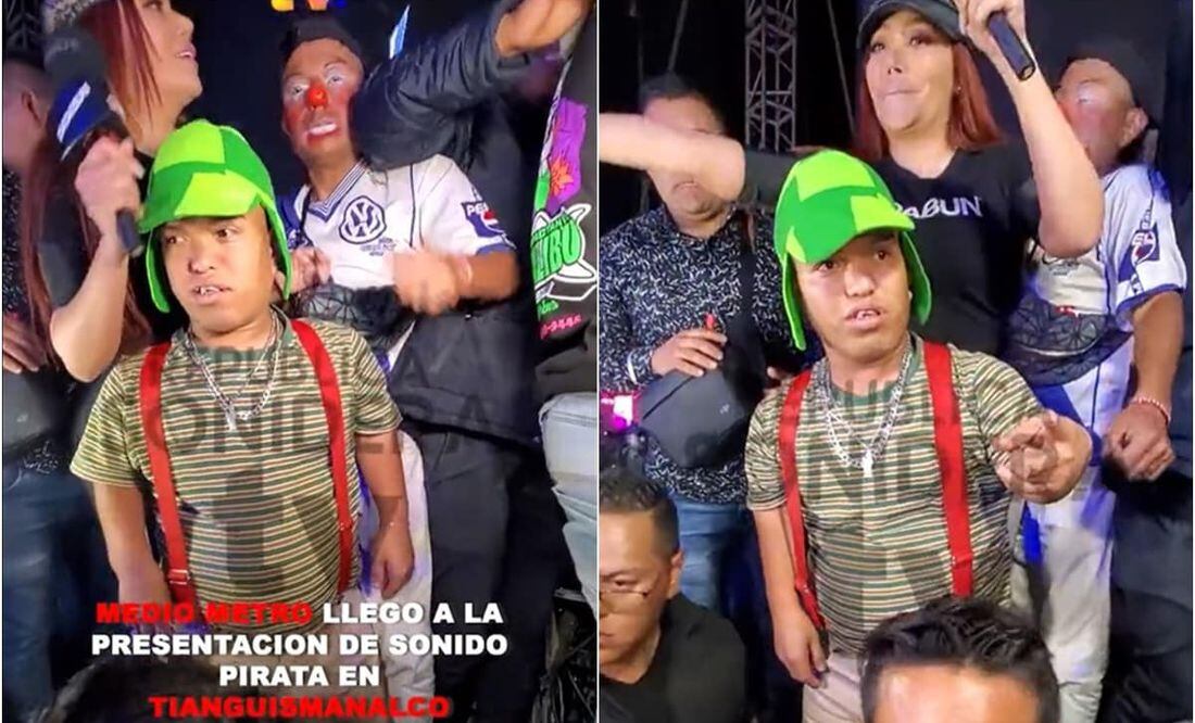 VIDEO: Medio Metro se reencuentra con Sonido Pirata; “no quiso saludarme”,  asegura