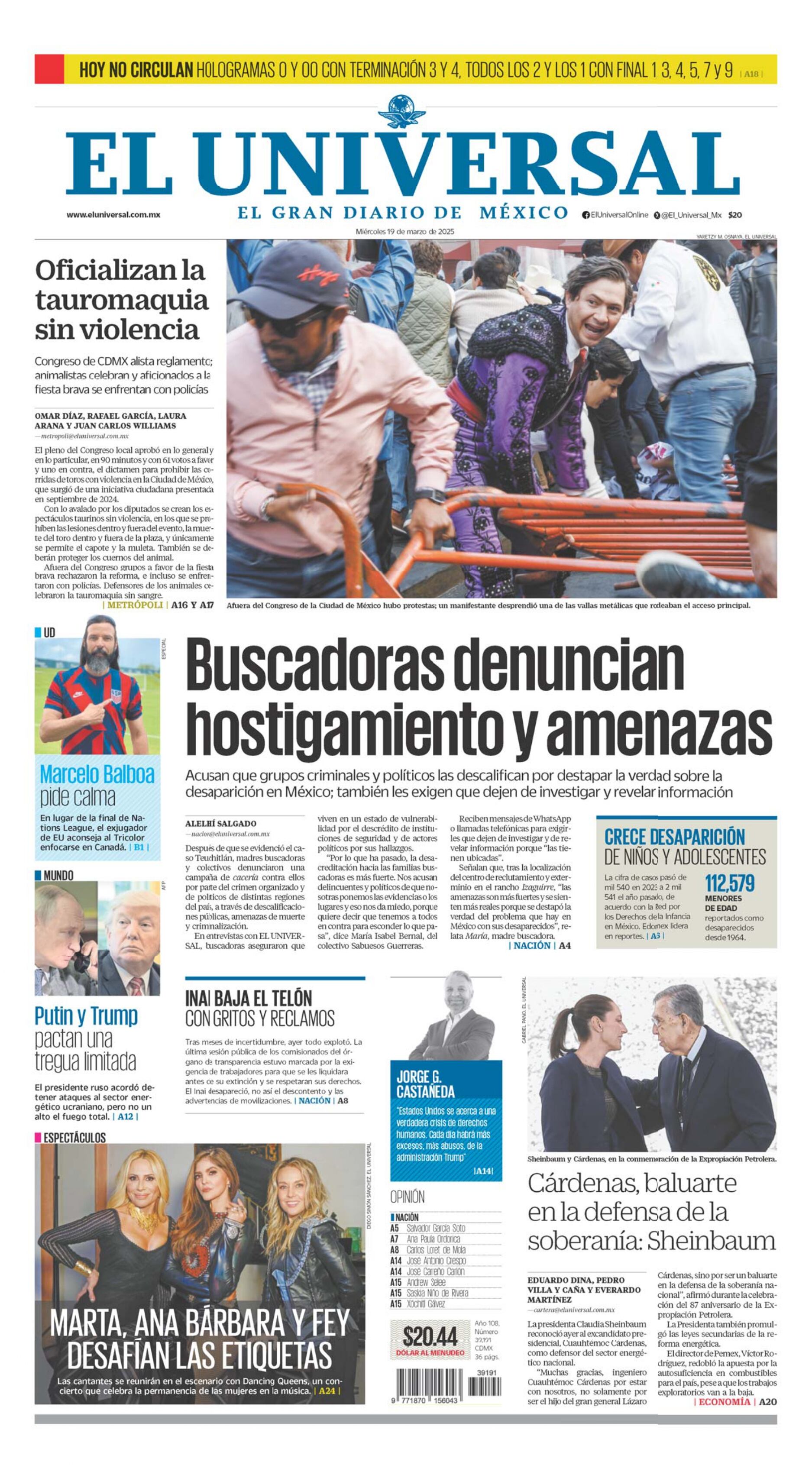 Portada impresa