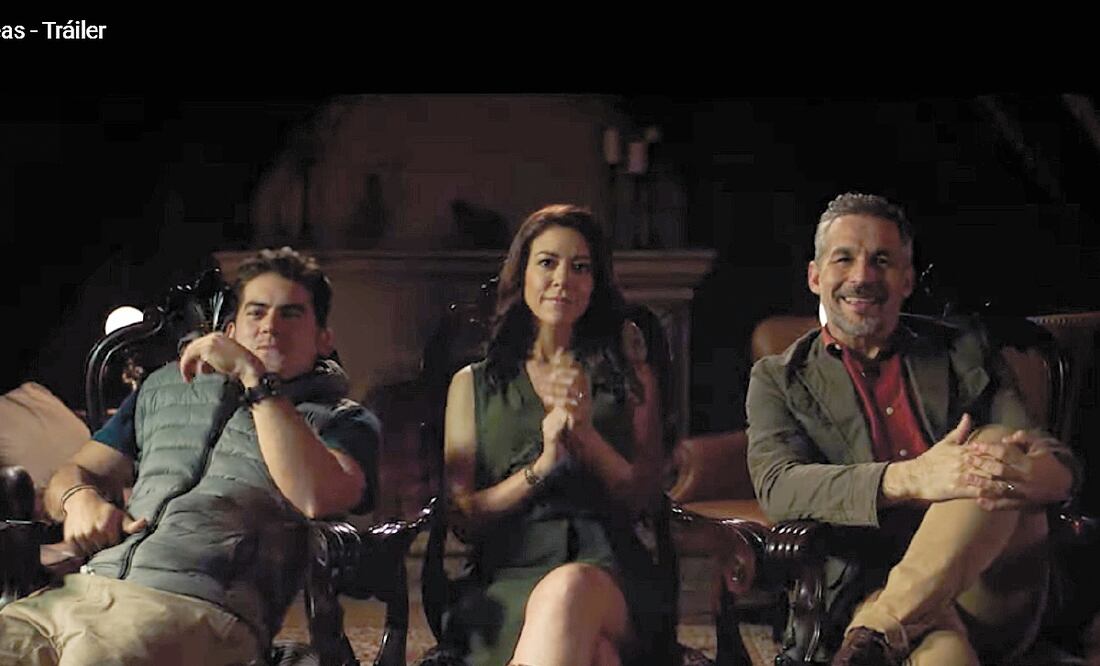 Iván Arana, Fernanda Castillo y Juan Ríos protagonizan el filme. Foto: TRÁILER YOUTUBE