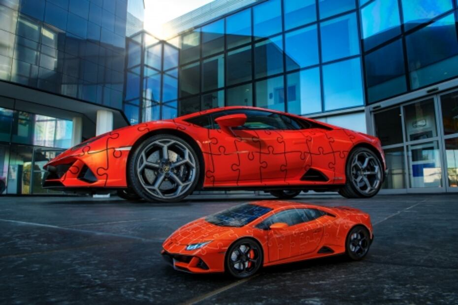 Lamborghini lanza rompecabezas 3D del Huracan Evo