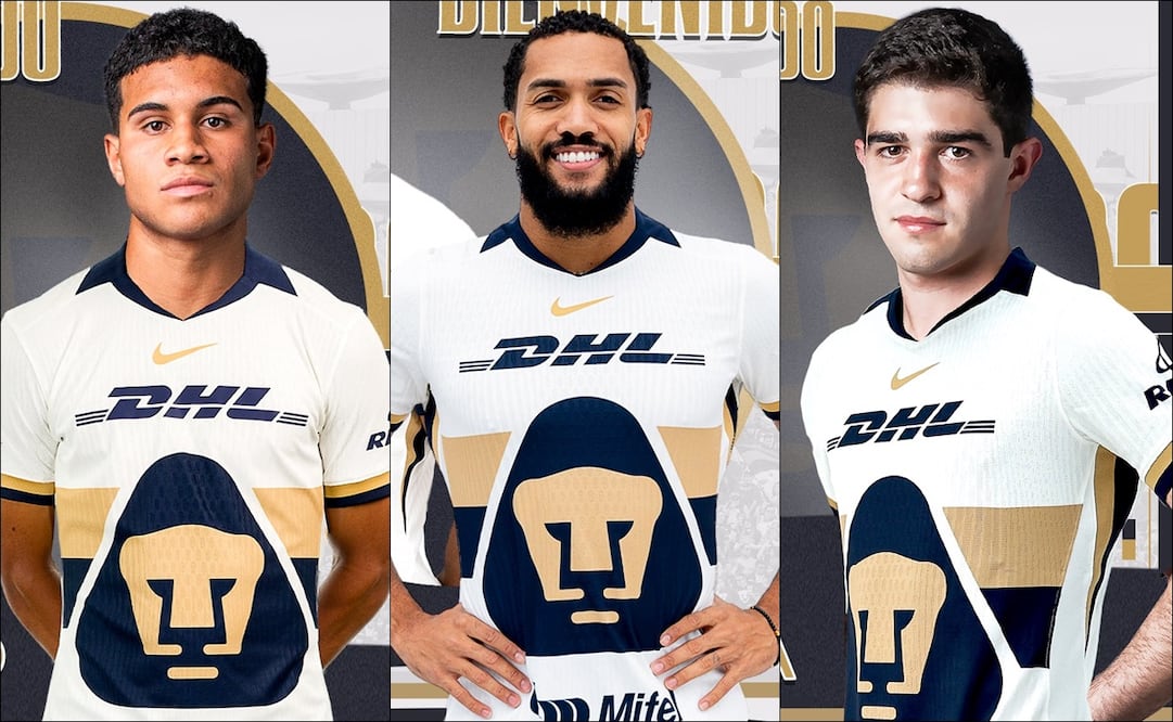 Conoce quiénes son y cómo juegan los cuatro refuerzos de los Pumas para el Clausura 2026 / FOTOS: @PumasMX