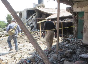 Dan de alta a cuatro personas lesionadas en explosión de Tultepec