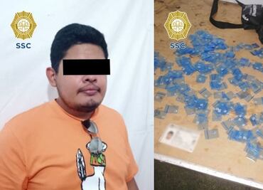 Cae sujeto con 150 dosis de droga en el festival EDC 2022