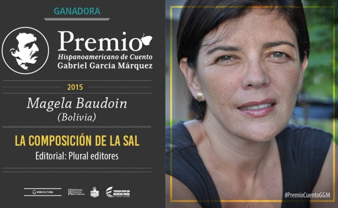 Baudoin se impuso a los otros cuatro finalistas, el peruano Carlos Arámbulo, el chileno Mauricio Electorat, la ecuatoriana Gabriela Alemán y el mexicano Juan Villoro. FOTO: Premio de Cuento GGM.
