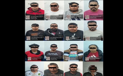 Caen 16 presuntos integrantes de La Familia Michoacana en Puebla; les aseguran diversas drogas, armas y cartuchos